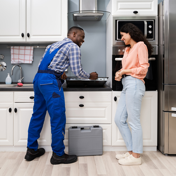 can you provide an estimate for cooktop repair before beginning any work in Millerville MN